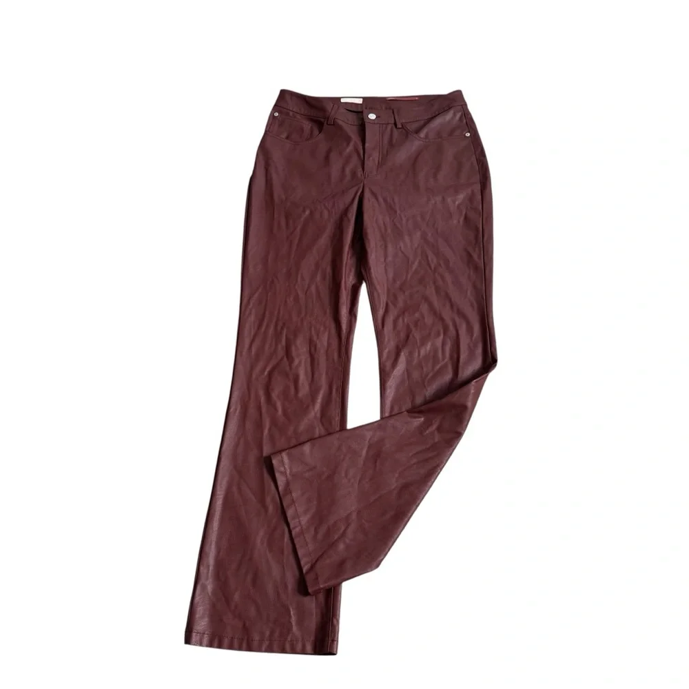 Anthropologie The Ya-Ya Vegan Leather Pant - Picture 5 of 14